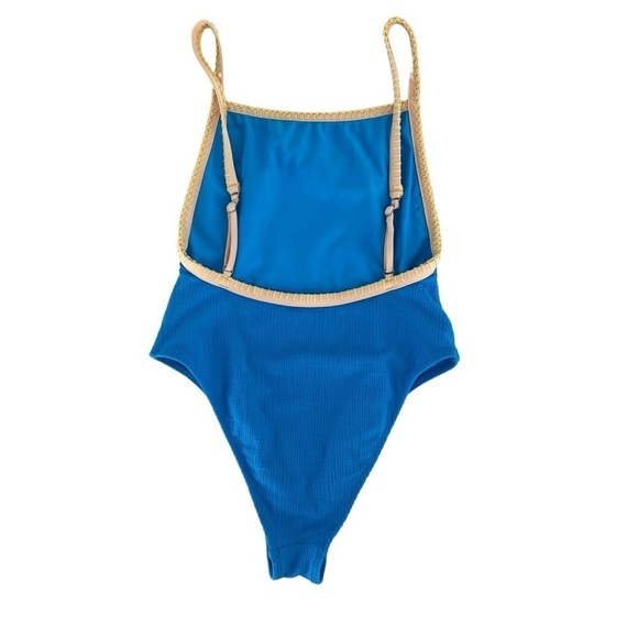 ELLEJAY Natalia Women's Blue One Piece Swimsuit Size Small - Picture 3 of 14